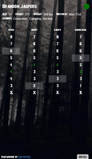 Select your Explorer when you load and it will set starting values, then you can just move them as needed.