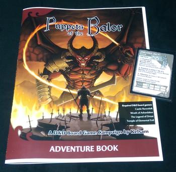This is the adventure book that we designed for our campaign.