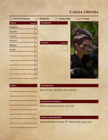 All fields are editable and you can add your own pictures.