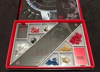 This insert features rounded edges for easy component scooping, and a draw deck space for each player.