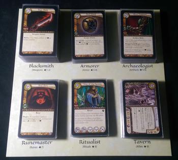 This is our custom market board printed by TheGameCrafter.