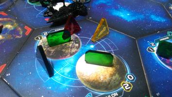 Color-specific acrylic tokens