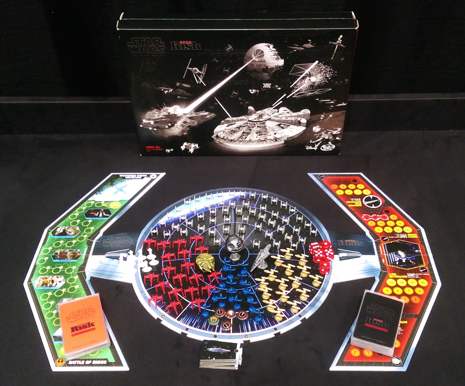 Tabletop Game Risk Risk: Star Wars Black Edition | Kelsam Tabletop