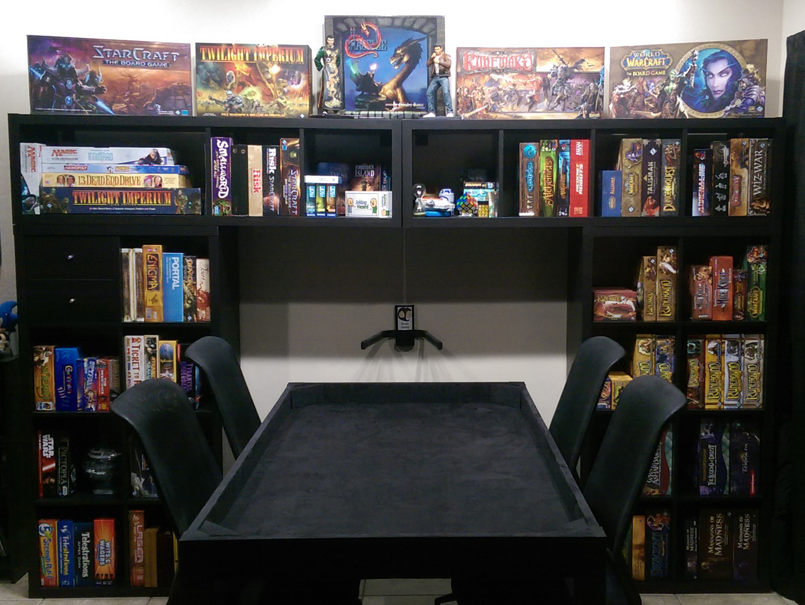 Tabletop Games Library Display Tabletop Projects - Game Storage | Kelsam Tabletop