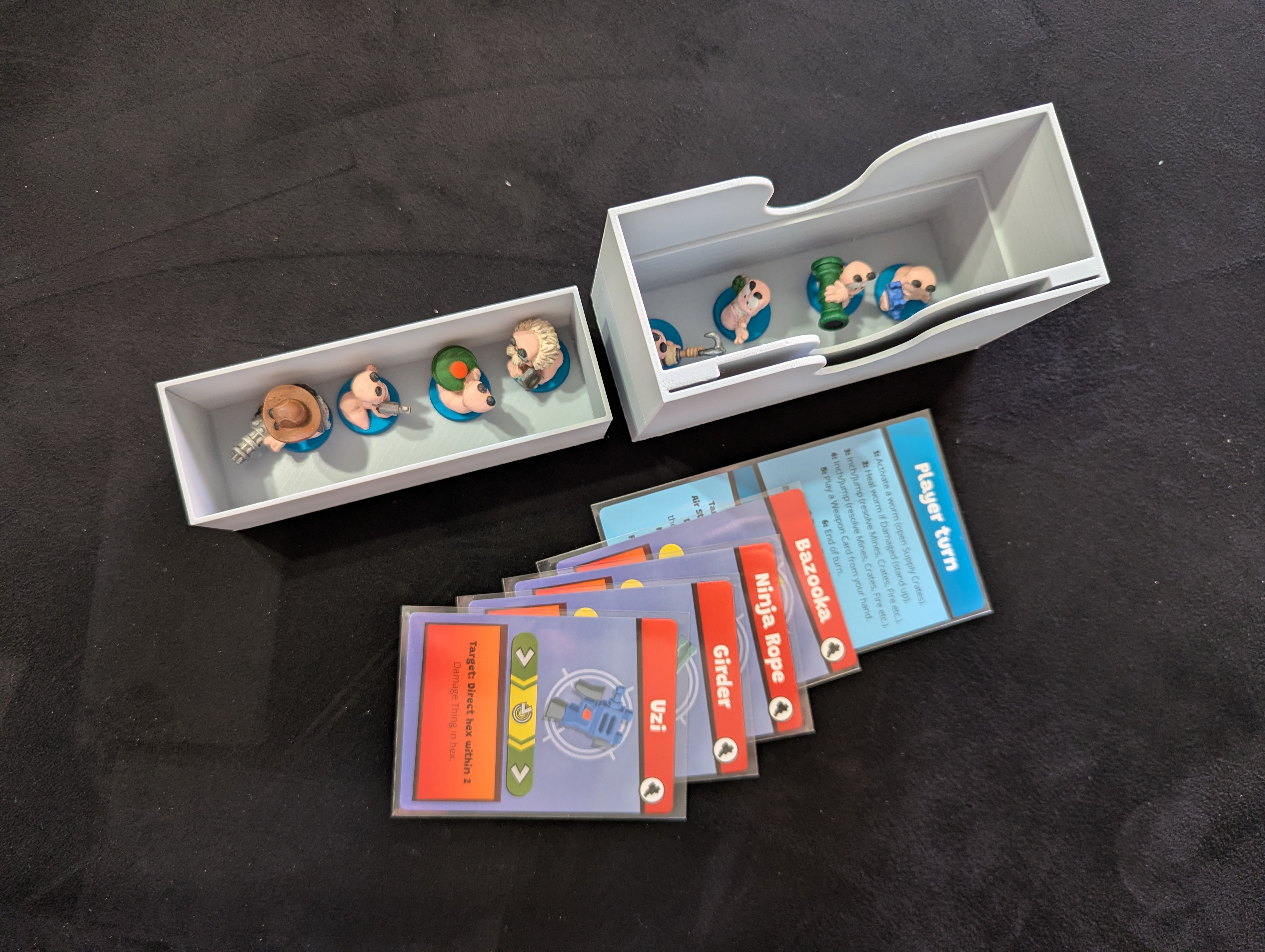 Worm Insert Worms: The Board Game - 3D Printed Insert STLs | Kelsam Tabletop